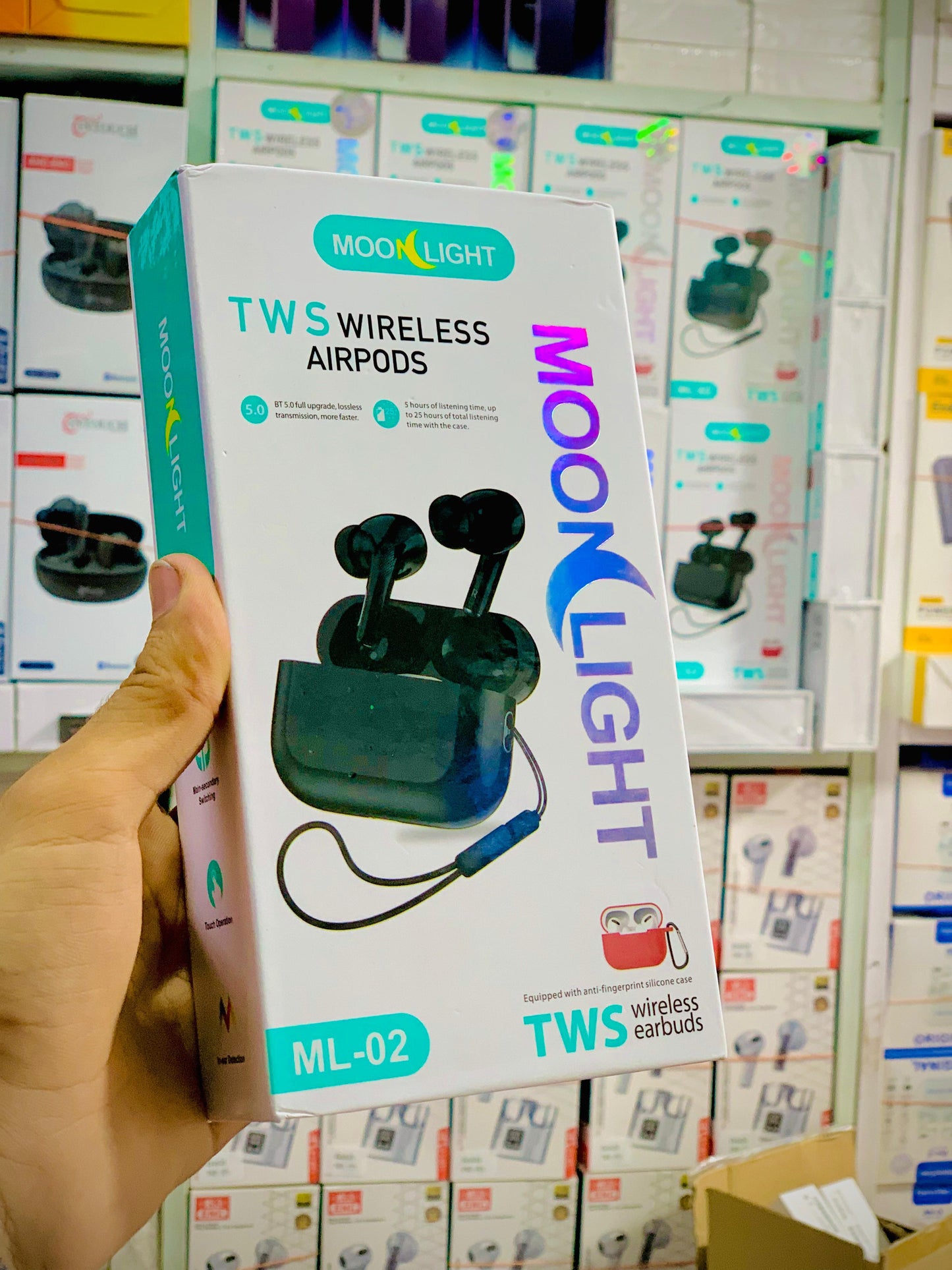 Moonlight Pro 2 Earbuds – Magnetic Design, Long Battery